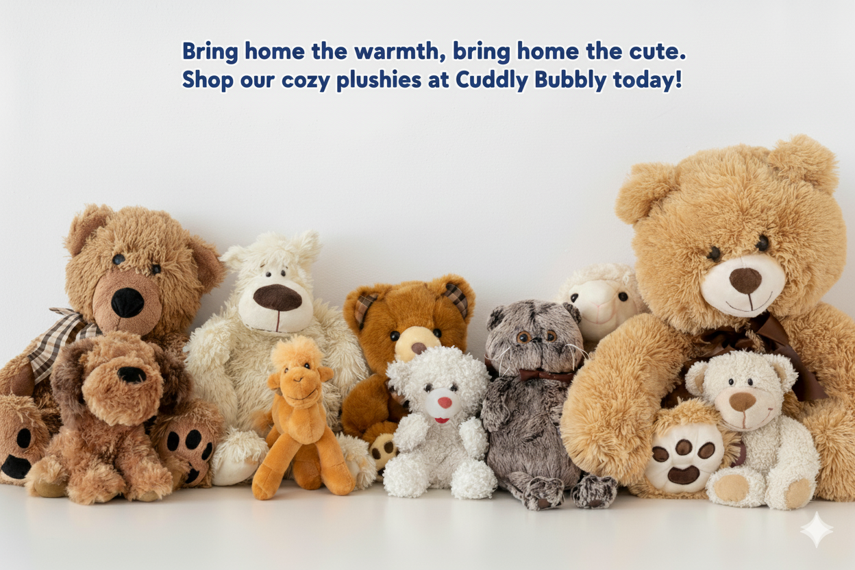 #1 Stuffed Toys Store in Pakistan | Cuddly Bubbly