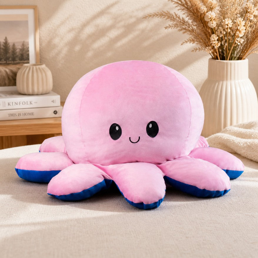 Huge Reversible Octopus Plush - 80cm