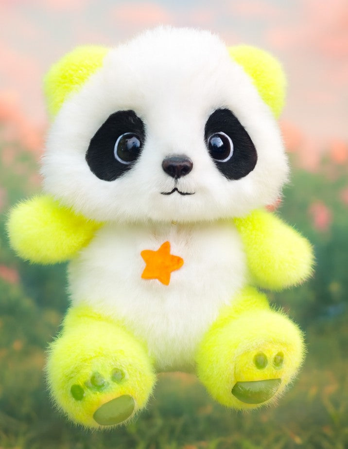 Neon Panda Plush - 30cm