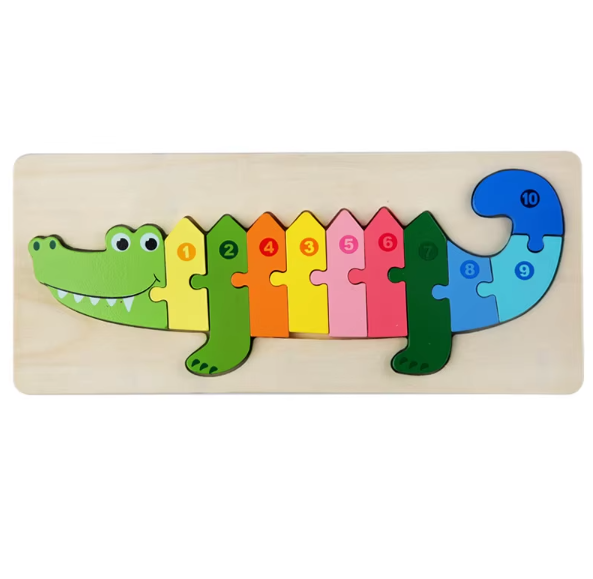 3D Educational Wooden Puzzle Board - Different designs