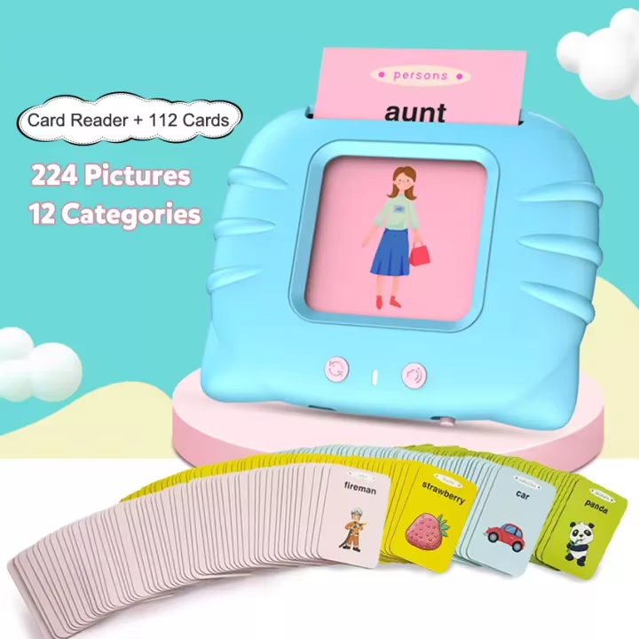 Talking Flash Cards – Interactive Early Education Device for Kids
