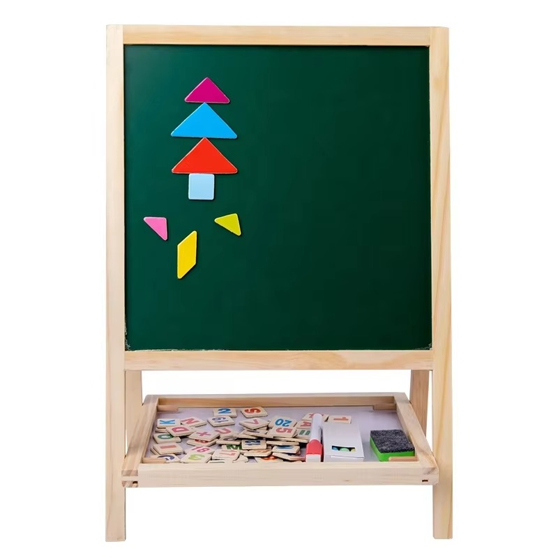 2 in 1 Magnetic Writing Black & White Board