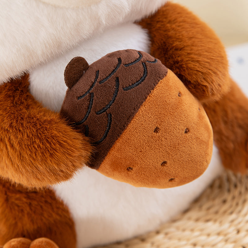 Nutty The Squirrel Plushie - 30cm - Two Colours