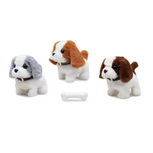Walking Puppy Plushie - 5 Colours (Battery Operated)