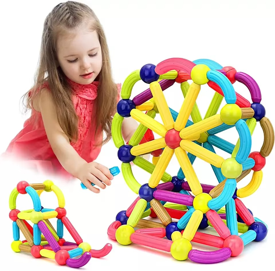 Magnetic Sticks Building Blocks Set - 42 Pcs