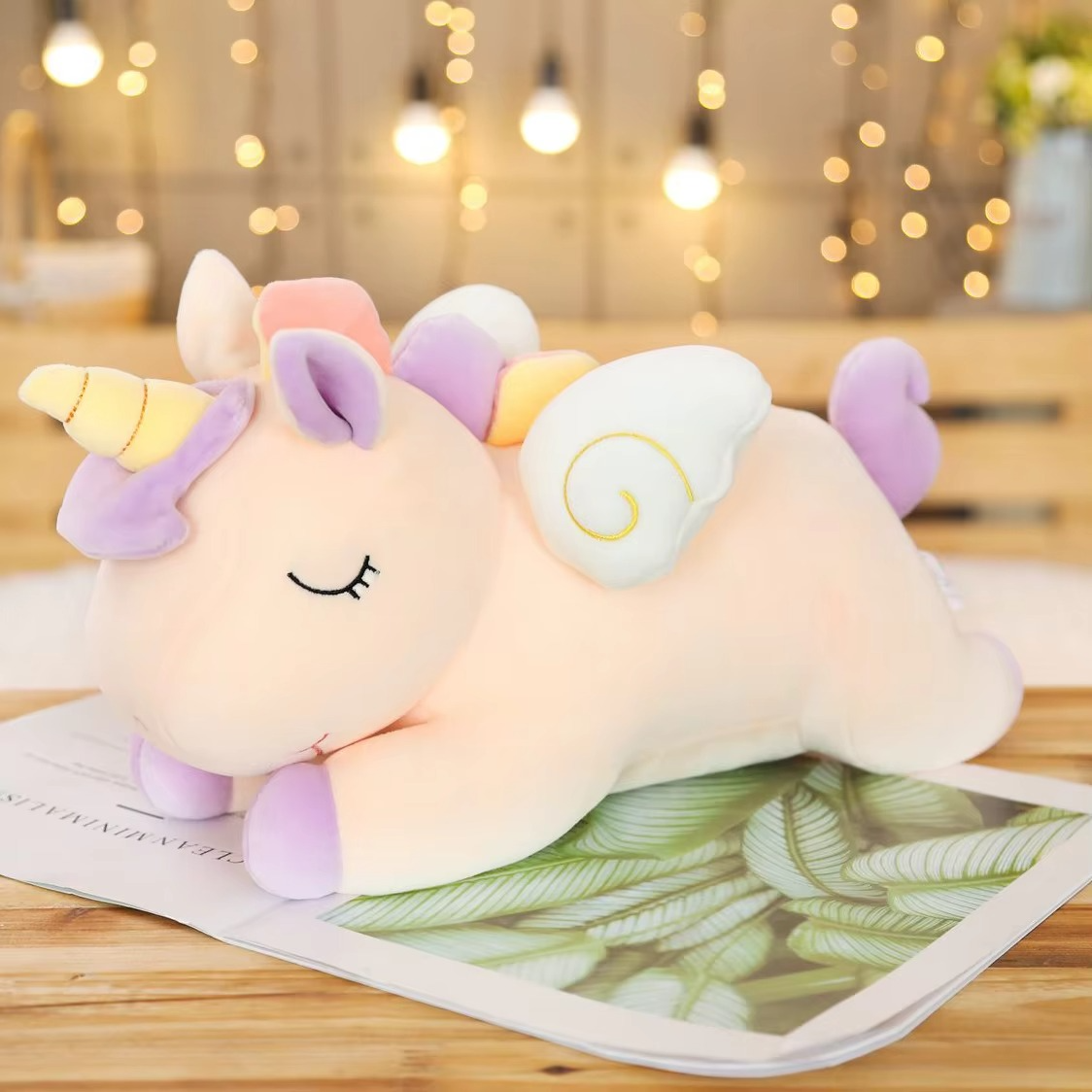 Sleepy Star Unicorn Plushie - 35cm