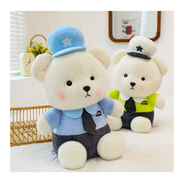 Detective teddy - 35cm - Three colours