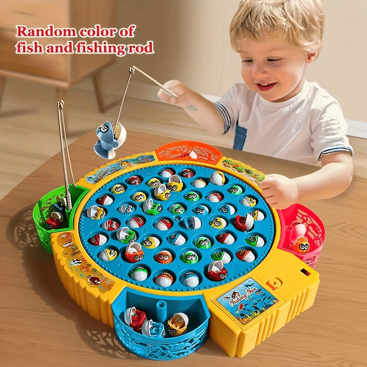 Electric Fishing Game For Kids