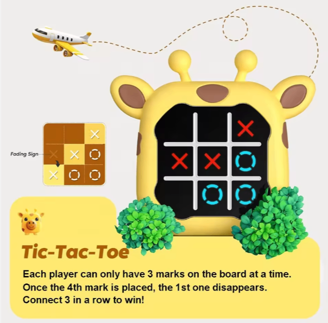 Tic Tac Toe Memory Boosting Game