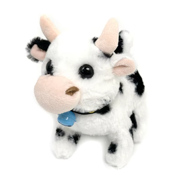 Walking Cow Plushie - Two colours - 25cm