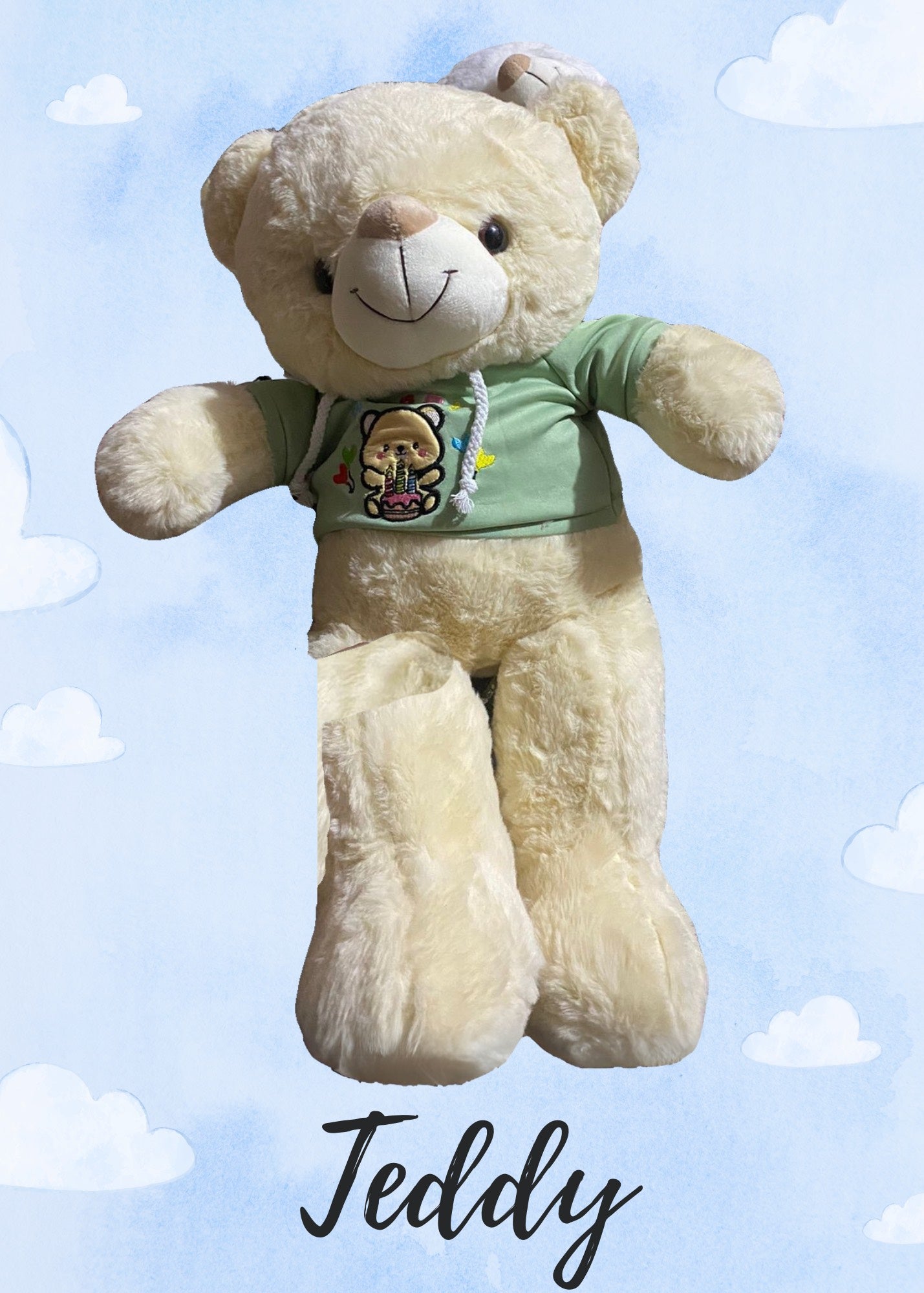 Teddy bear plush - 2ft (60cm)
