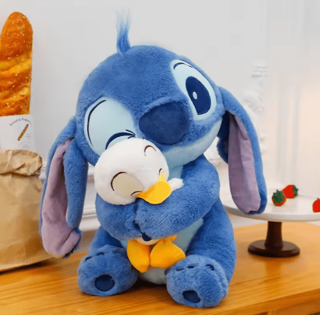 Stitch & Duckie Plushie - Two Sizes