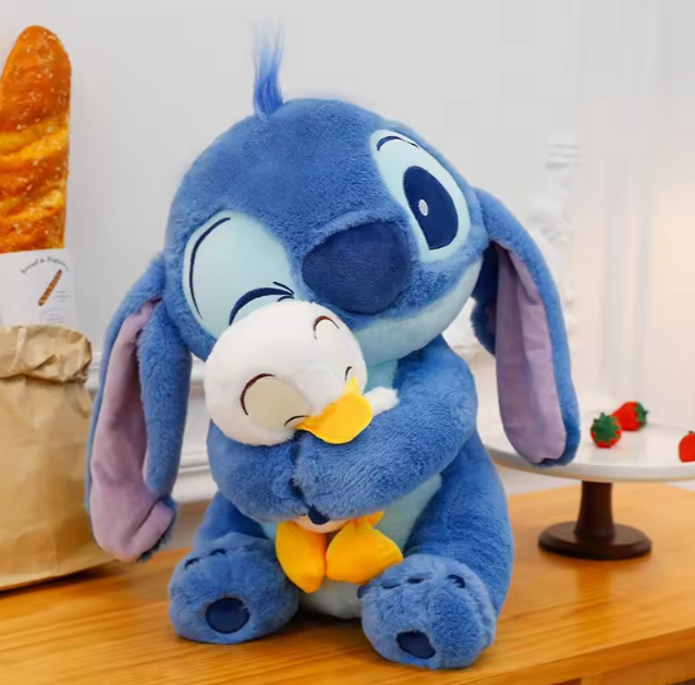 Stitch & Duckie Plushie - 45cm