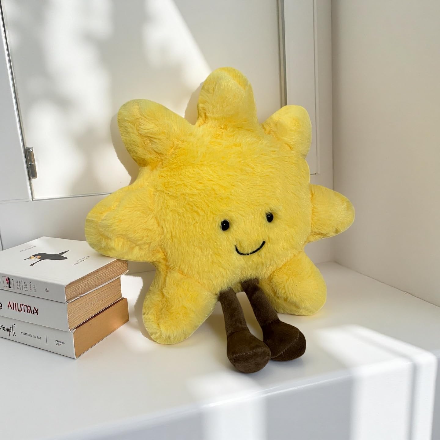 Happy Sun Plush Pillow - 40cm