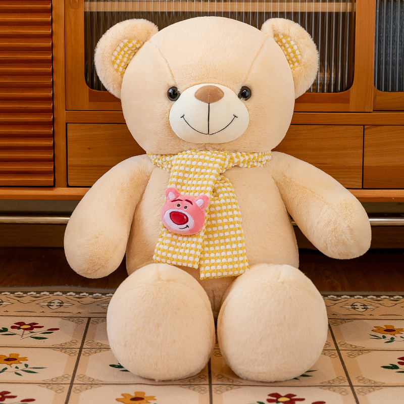 Scarfy teddy - 3.5ft - Three colours