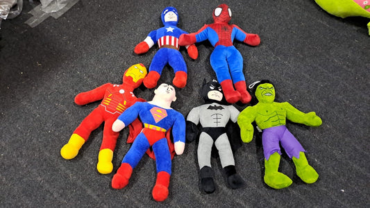 Marvel/DC characters stuffed toys