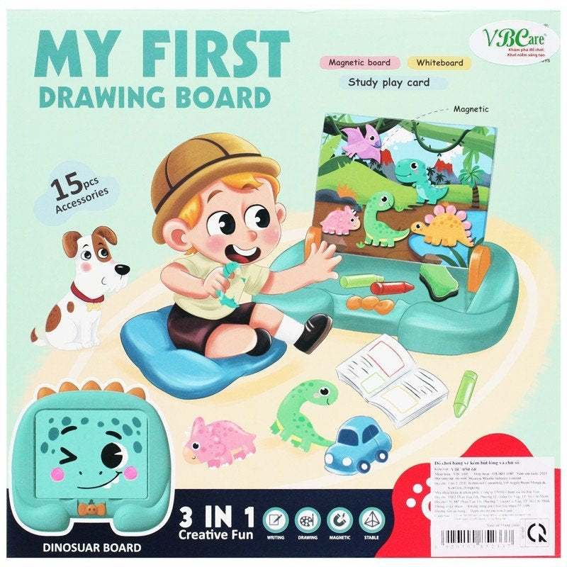 3 In 1 Fun Multi-Functional Magnetic Puzzle Drawing Board