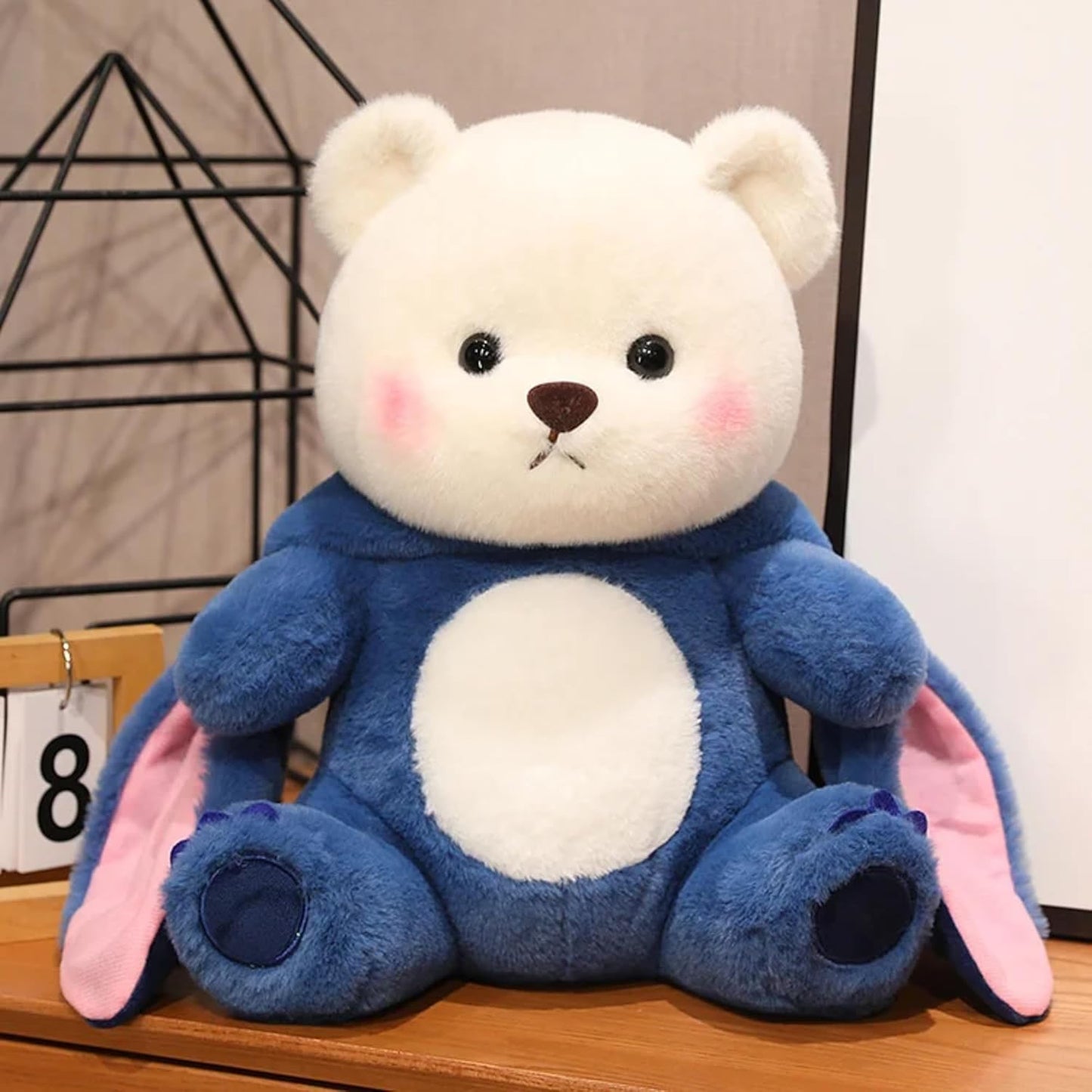 Stitch Hoodie Teddy Bear Plush Toy - 30cm