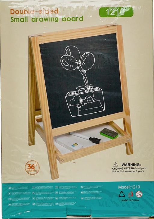 Double Sided White & Black Board