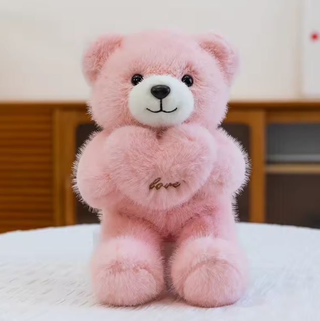 Sweet Heart Teddy - 30cm (Three Colours)