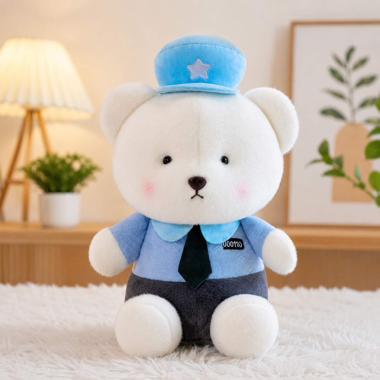 Detective teddy - 40cm - Two colours