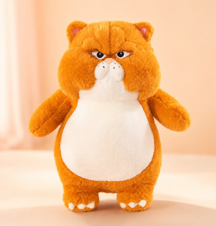 Angry Fat cat - 45cm