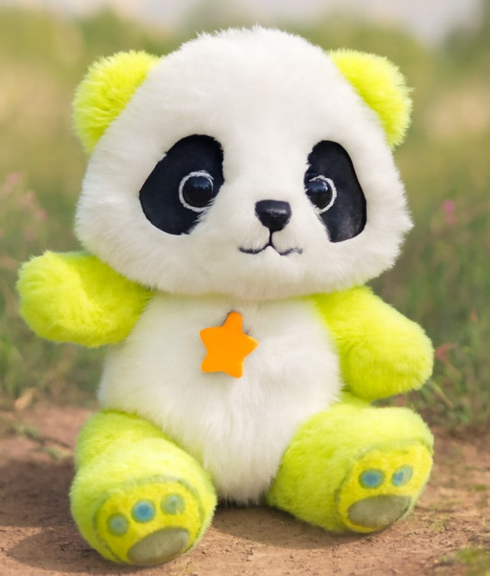 Neon Panda Plush - 30cm