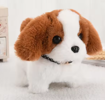 Walking Puppy Plushie - 5 Colours (Battery Operated)