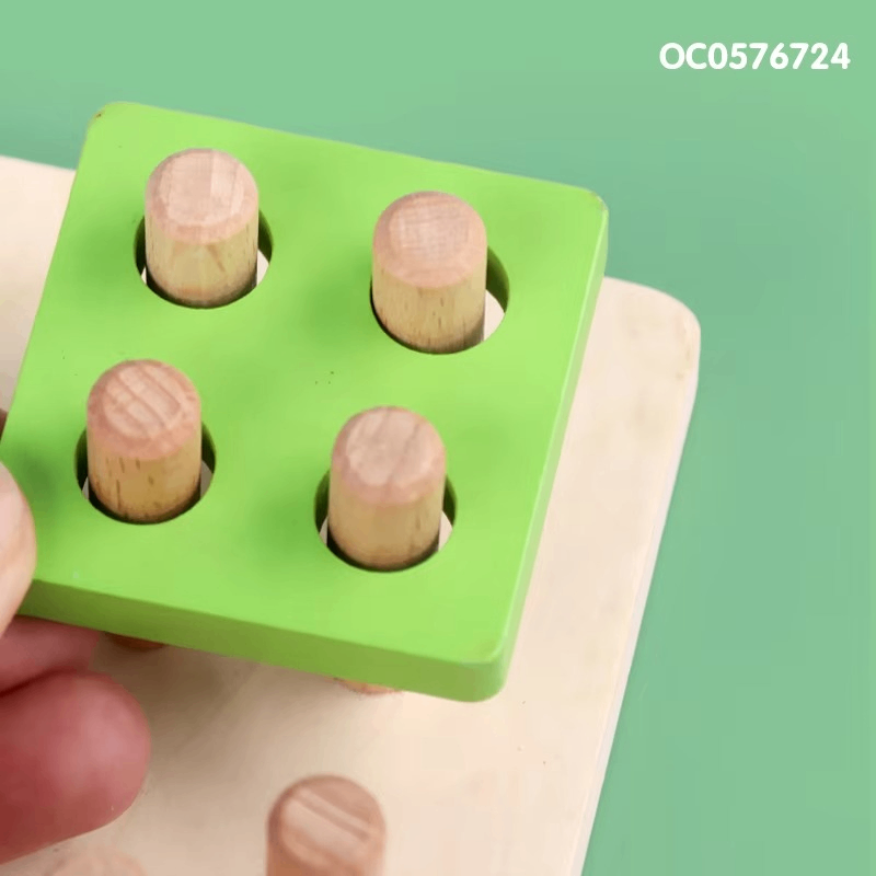 Wooden Fishing & Shape Sorting Toy