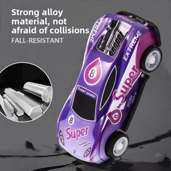 Metal Race Cars Set with Storage Box- 30 Pcs
