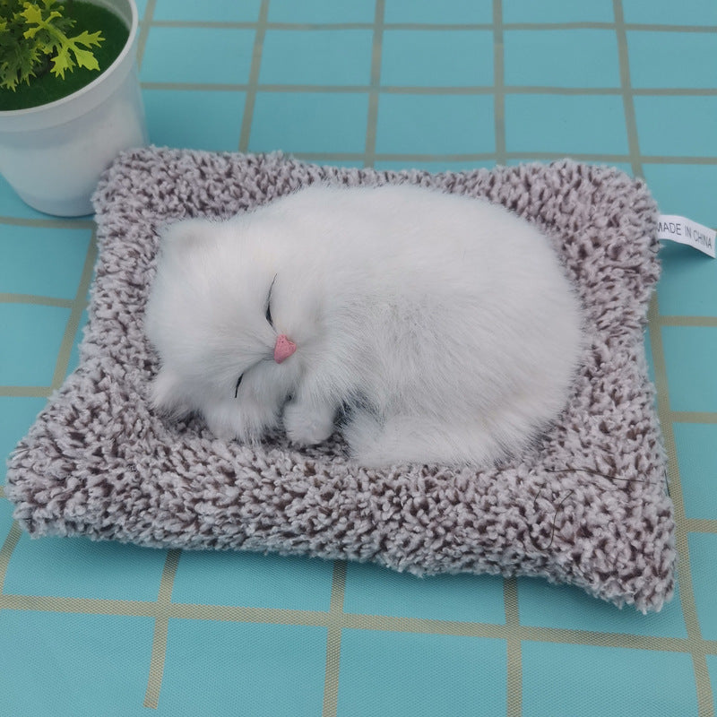Realistic Kitten Plush With Sound