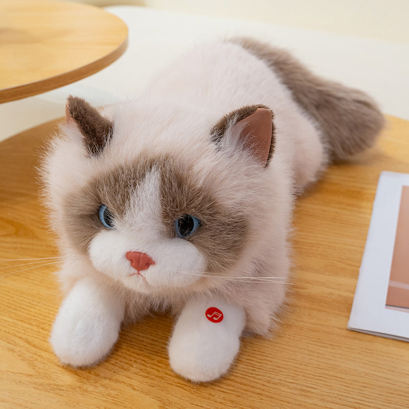 Cuddly Kitty Plushie with music