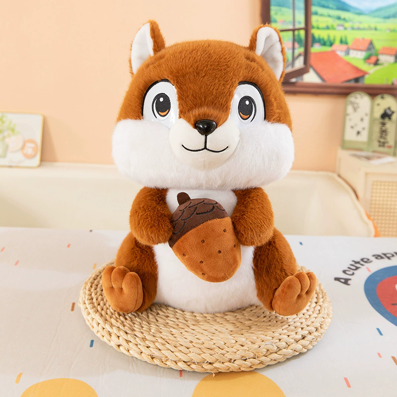 Nutty The Squirrel Plushie - 30cm - Two Colours