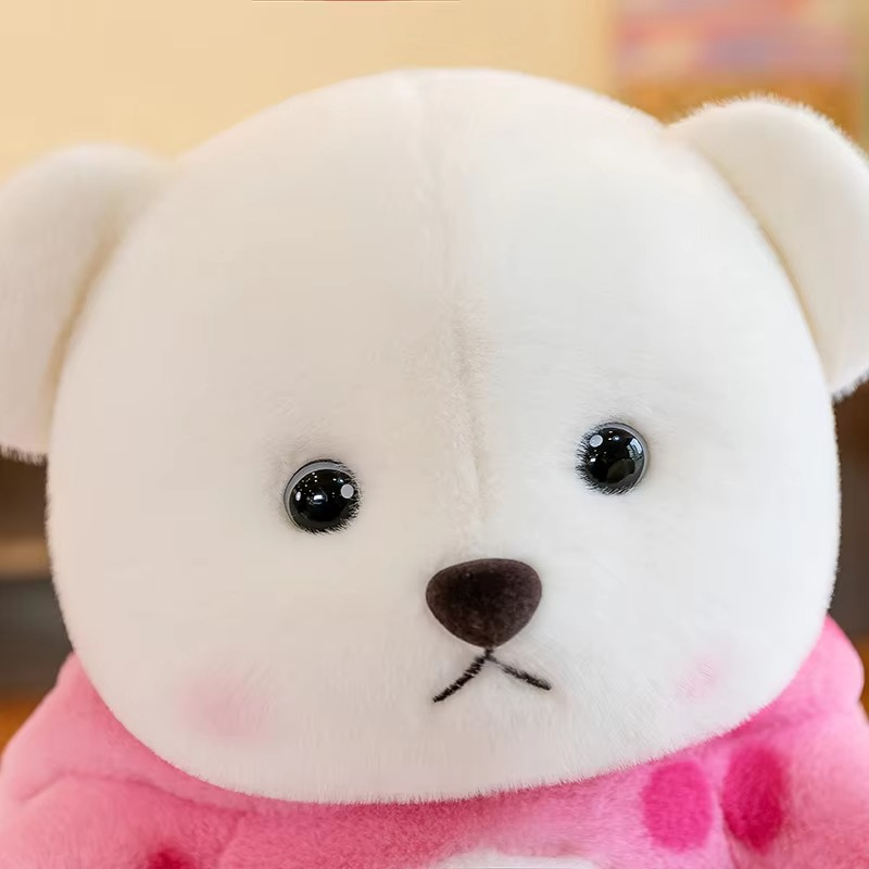Cotton Candy Hoodie Bear - 45cm