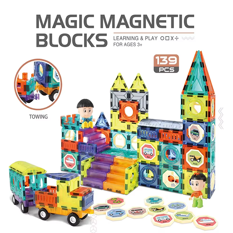 Magic Magnetic Blocks - 71 Pcs