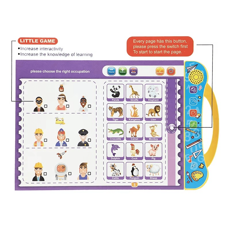 Preschool Intellactual Learning E-Book For Kids