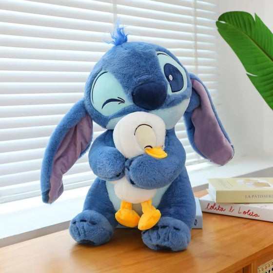 Stitch & Duckie Plushie - Two Sizes