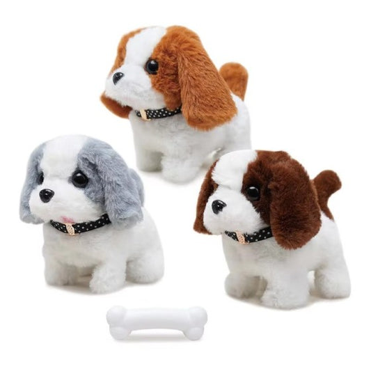 Walking Puppy Plushie - 5 Colours (Battery Operated)