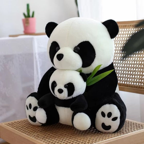 Panda with Baby Stuffed toy
