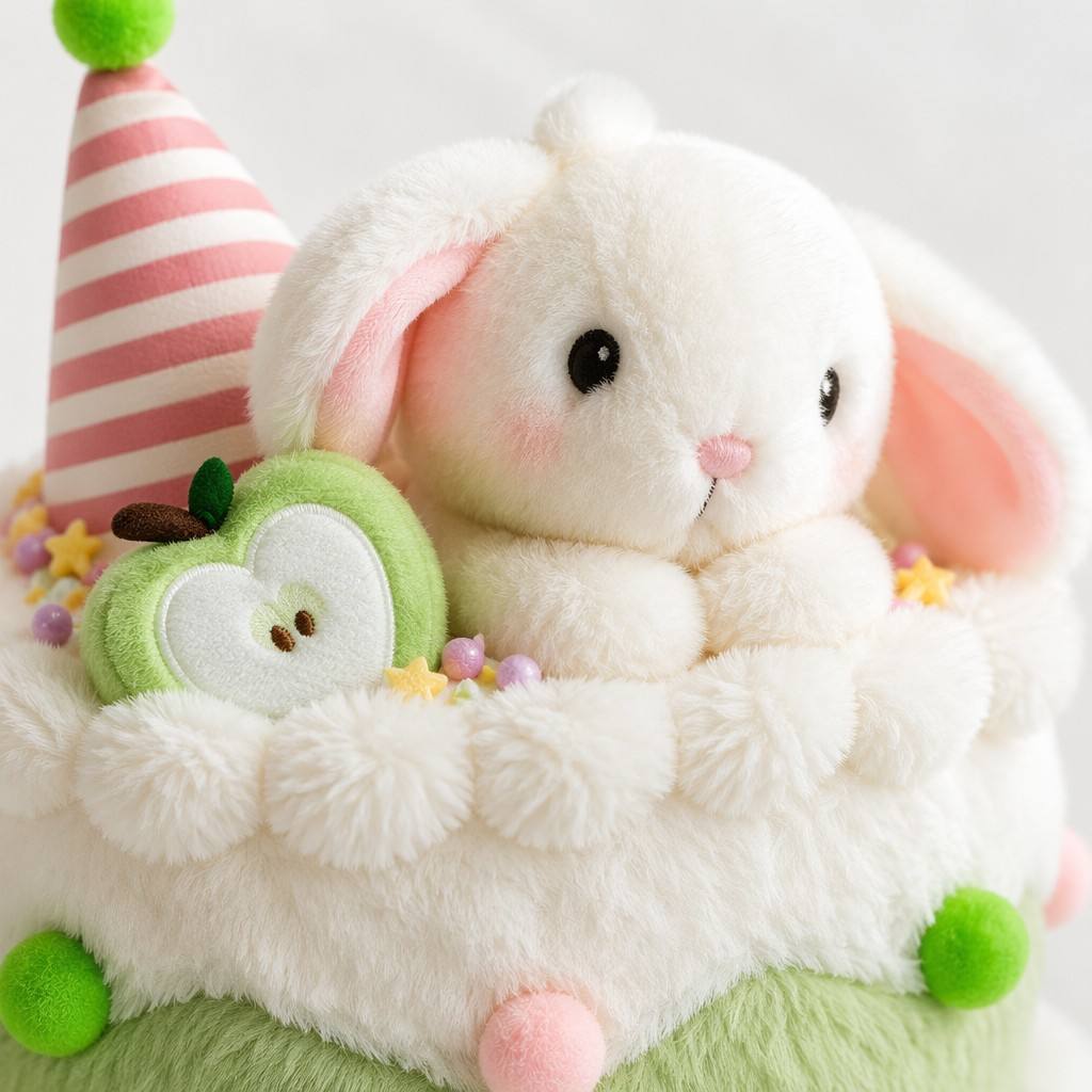 Birthday Cake Plushies - Three Colours