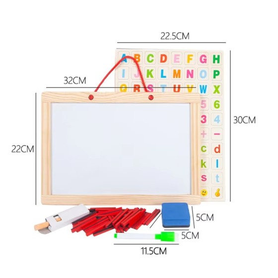 Double-Sided Magnetic Drawing Board