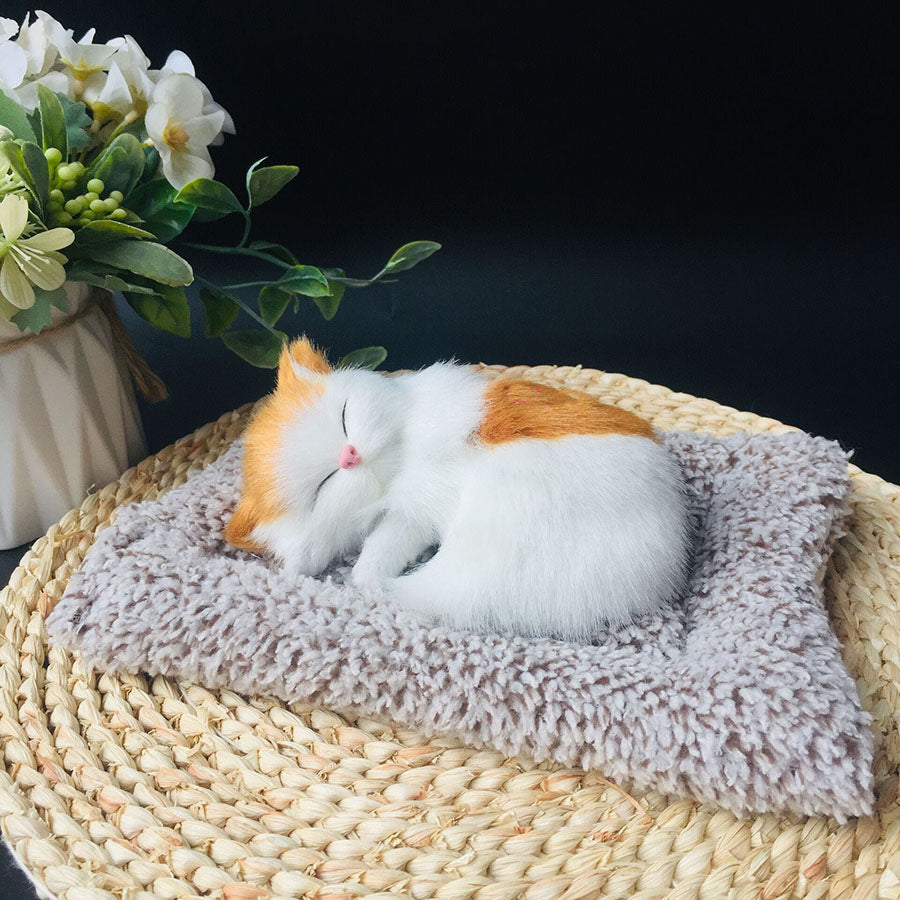 Realistic Kitten Plush With Sound