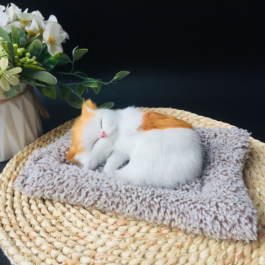 Realistic Kitten Plush With Sound