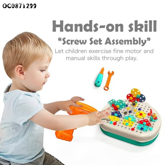 Creative Educational ToolBox Play Set for Kids (218 Pcs)