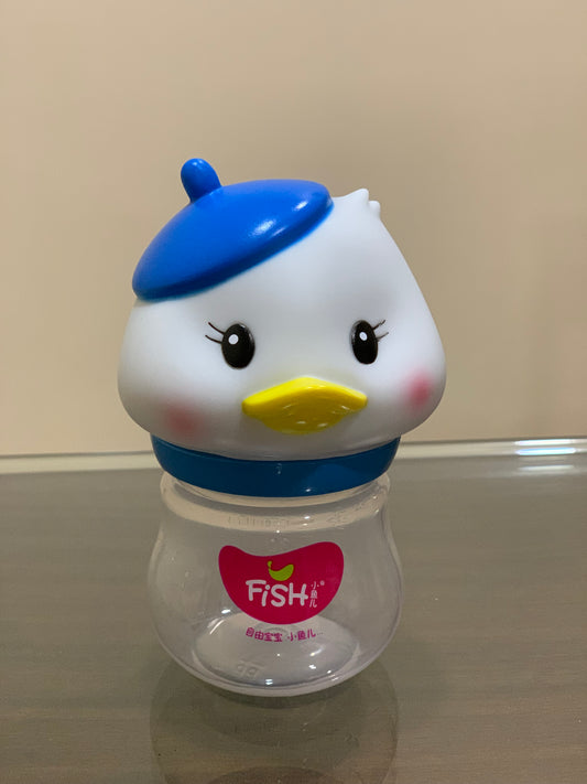 Newborn Baby feeding bottle 80ml with duck cap