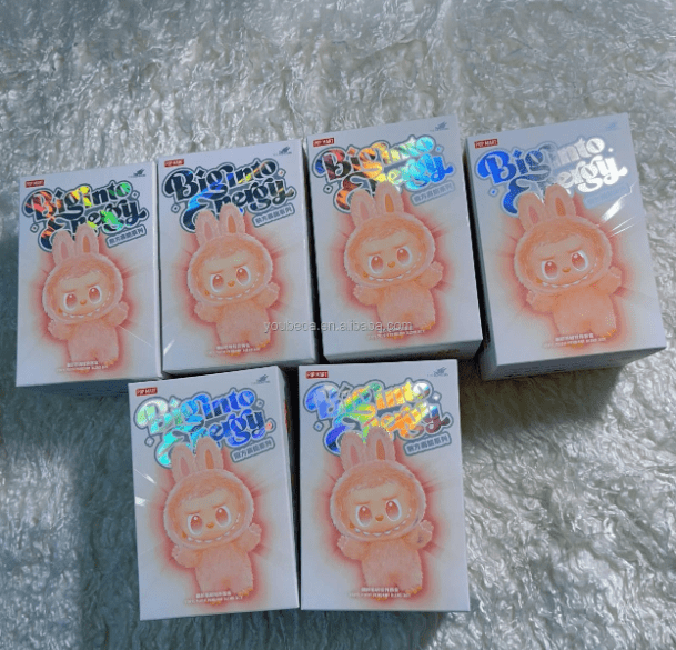 Labubu Michigan Labubu Doll Blind Box – Big Into Energy Pop Mart Toy – Cuddly Bubbly