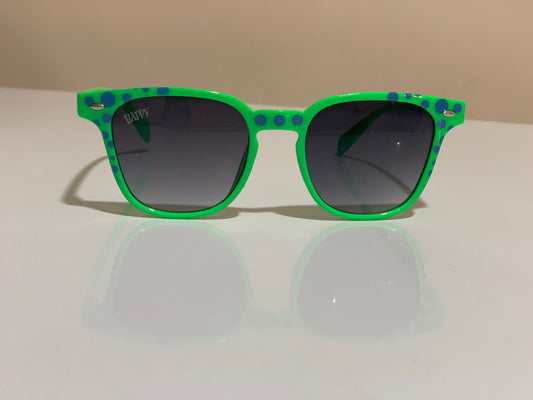 Green Funky Summer Sun glasses Age 2-7