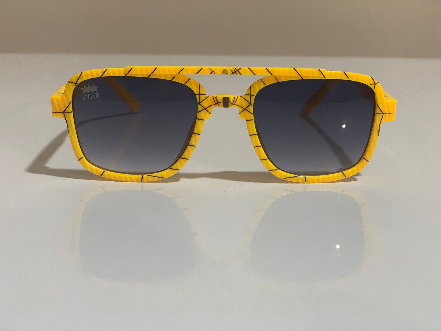 Yellow Funky sunshades for kids  Age 2-7