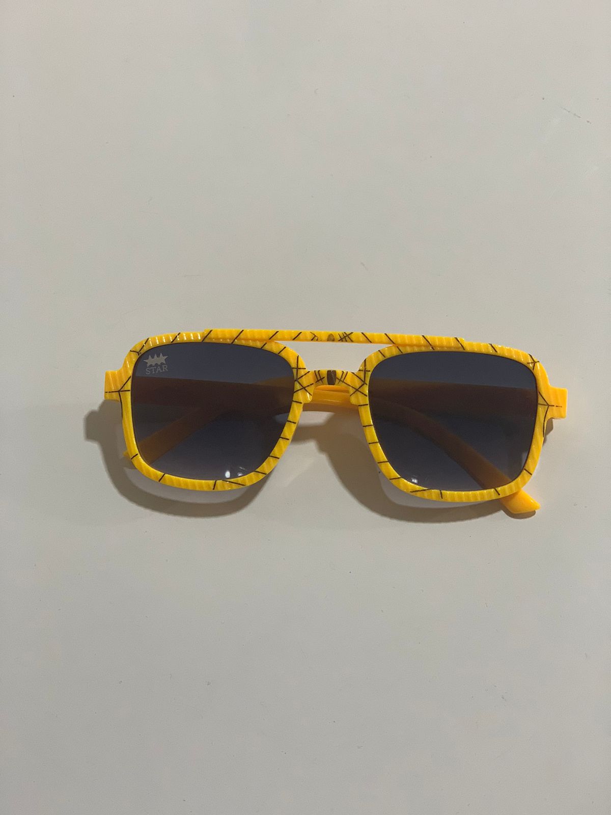 Yellow Funky sunshades for kids  Age 2-7