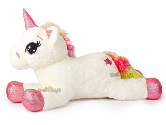 Sparkle Unicorn Plush - Two Colours (45cm & 65cm)